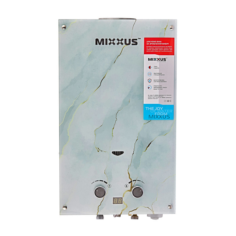 Газова колонка MIXXUS GWH-0510 BASIC GLASS димохідна 10 л/хв    ( WH0026 ) 28067 Харків - фото 7