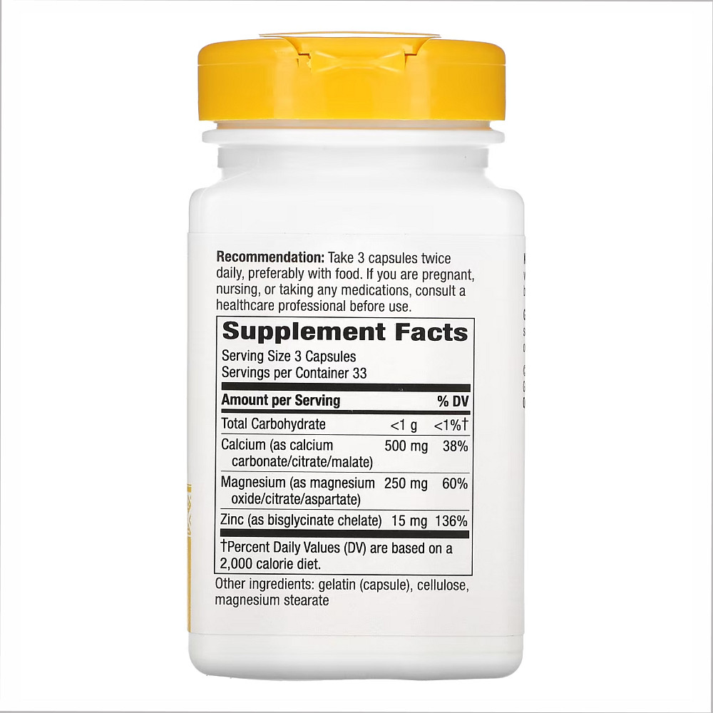 Calcium-Magnesium-Zinc - 100 caps Луцк - изображение 2