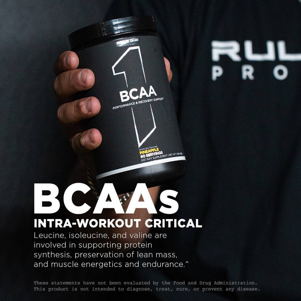 Амінокислотний комплекс Rule One BCAA 498 г, Pineapple Луцьк - фото 2