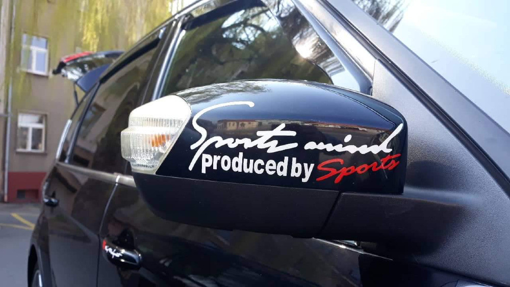 Наклейка на авто Sport mind produced by sports Біл Київ - фото 6