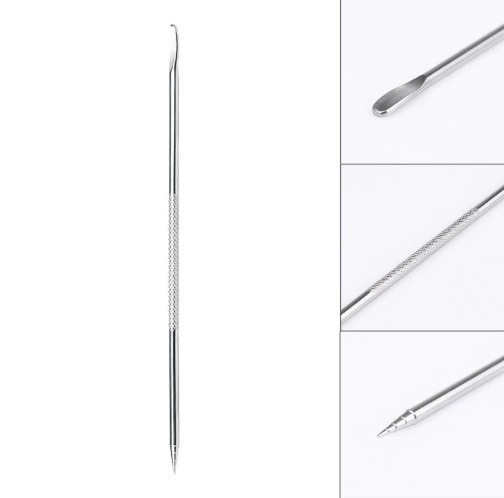 Палочка для рисования на кофе 135 мм серебристый Киев - изображение 3