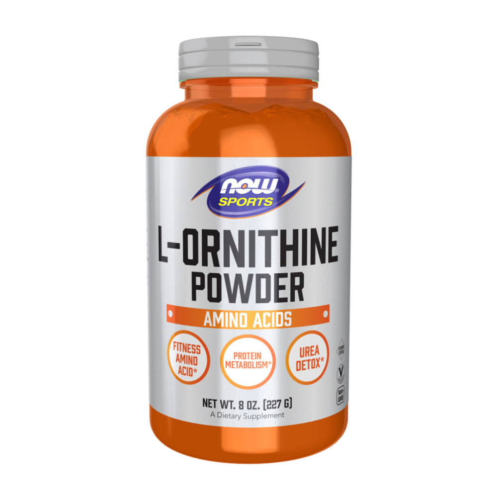 Орнітин Now Foods L-Ornithine Powder 227 грам Київ - фото 1