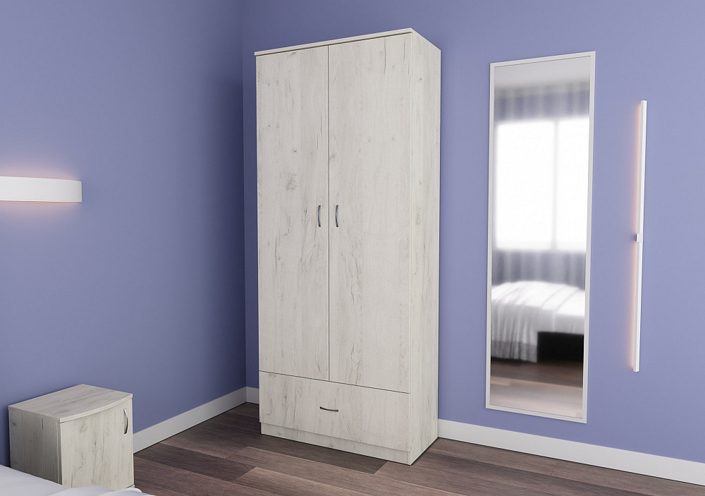 Передпокій ГКШ-5, Дуб Крафт Білий, 900/430/2100 Львів - фото 3