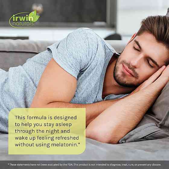 Для сна Irwin Naturals Power to Sleep PM Melatonin-Free 50 гелевых капсул Луцк