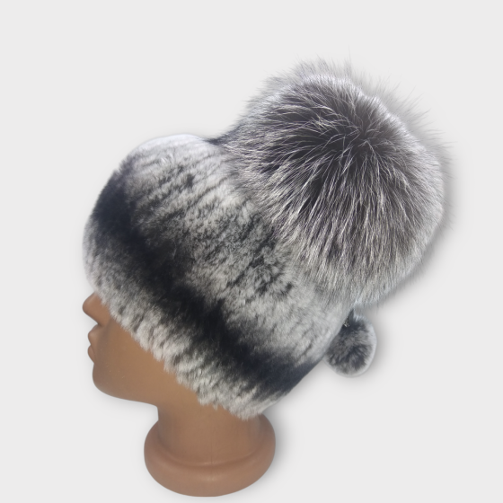 Шапка хутряна жіноча Тіфані Rex Шиншиловий Харків