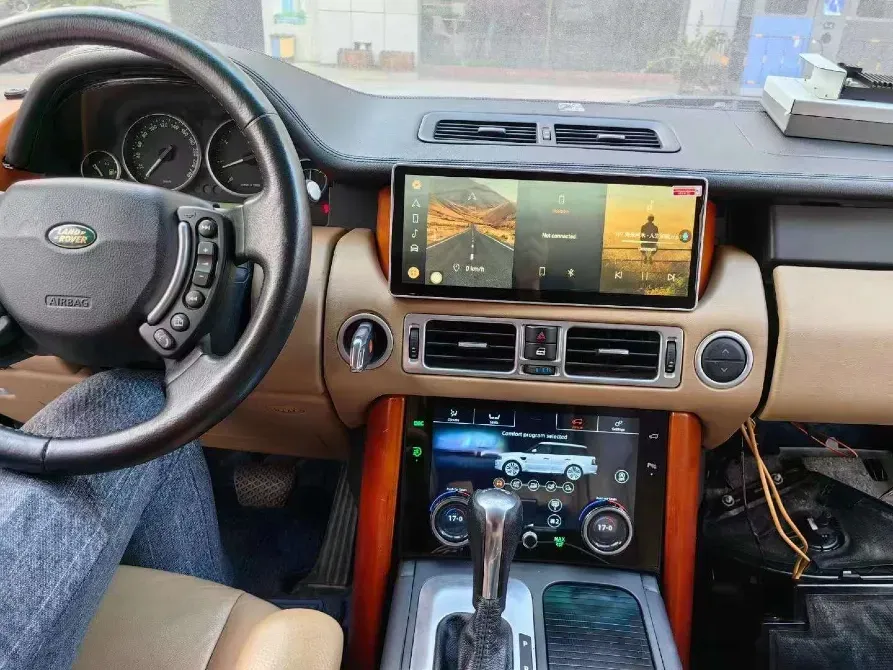 Магнітола головний пристрій Range Rover мультимедіа Android Тернопіль - фото 2