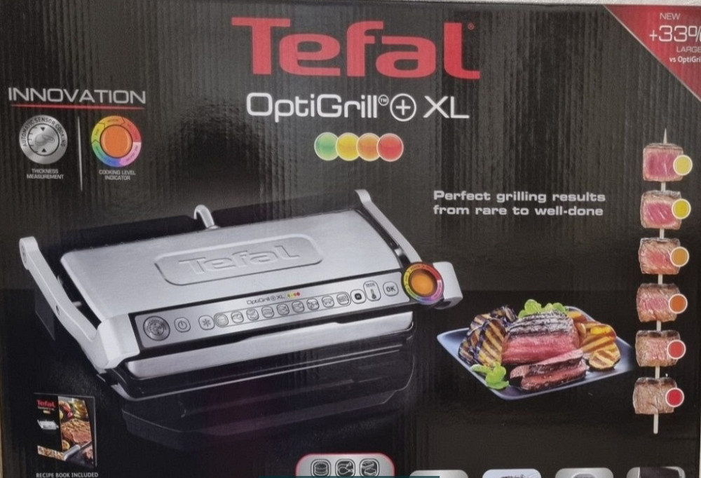 Гриль TEFAL OptiGrill XL GC722D34. Київ - фото 4