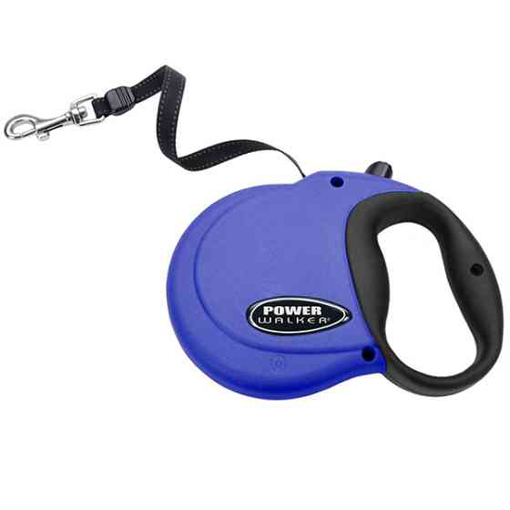 Coastal Power Walker Retractable Leash КОСТАЛ рулетка-поводок для собак, лента 4.8м Киев
