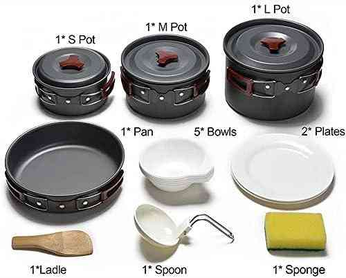 Складной набор посуды для походов на 5 человек Киев