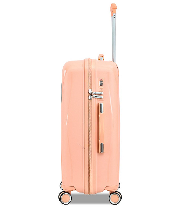Чемодан полипропиленовый MADISSON 51103 большой 77 см коралловый Киев - изображение 3