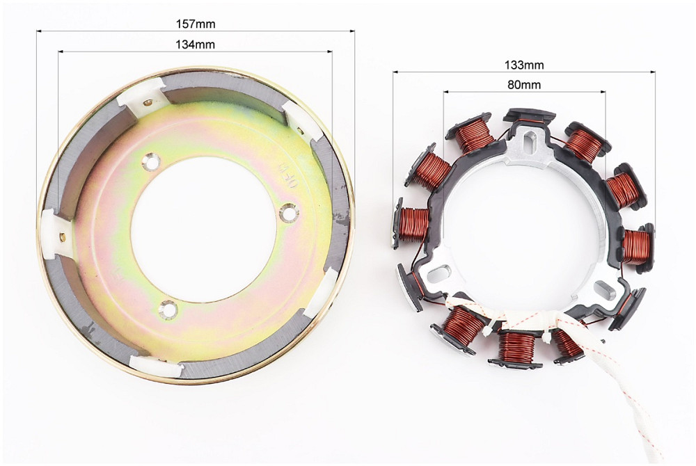 Генератор (п'ять магнітів) 178F/186F/188F/190F/192F Київ - фото 3