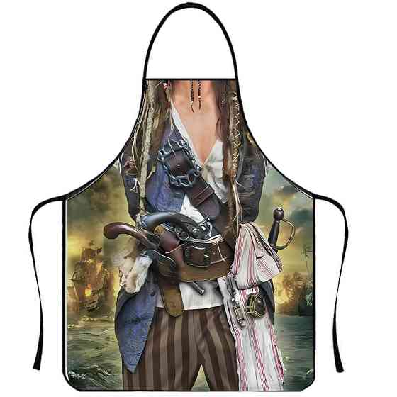 Фартух прикольний чоловічий на свято 75 на 60 см різнобарвний Київ