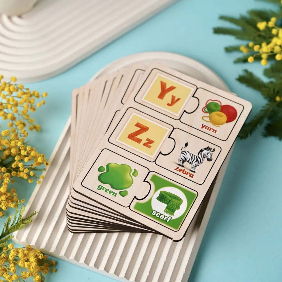 Розвиваюча дитяча гра "Англійський алфавіт" (ПСД253) PSD253 ENG Вінниця - фото 6