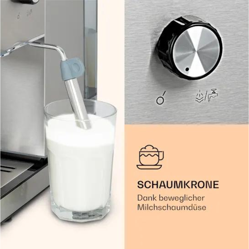 Уцінка! Кавоварка Klarstein Pausa Espresso з Німеччини Дніпро - фото 4