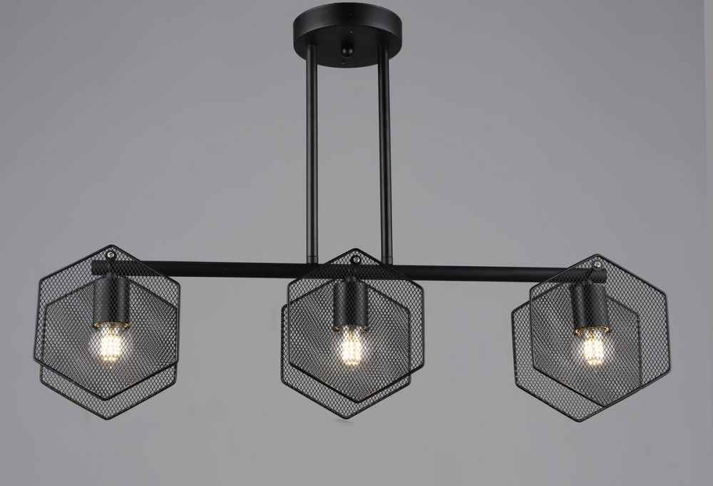 SIRIUS Люстра в стилі лофт Sirius B S2473/3 BK чорна Коломыя - изображение 2