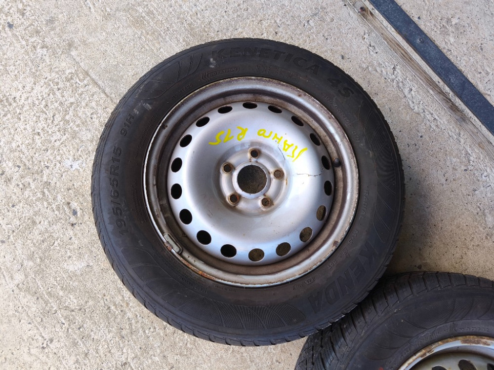 Диск колесний металевий з шиною Kenda 195/65 R15 Renault Kangoo 2008-2021 Ковель - изображение 2