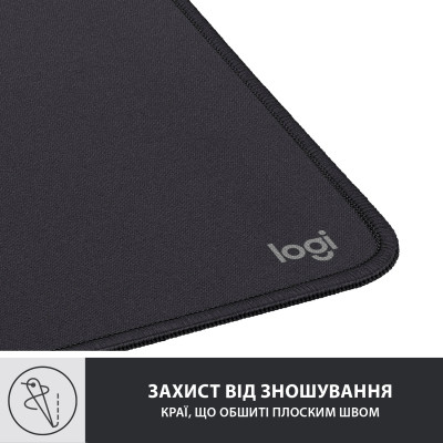 Коврик для мышки Logitech Mouse Pad Studio Series Graphite (956-000049) Винница - изображение 5