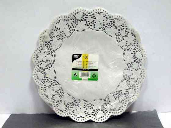 Серветка ажурна Ф34,3 (100 шт.) біла (1 пачка) Харків