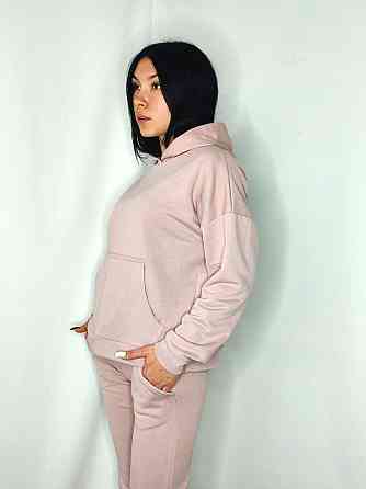 Костюм подростковый спортивный трехнитка петля Пудровый M Харьков