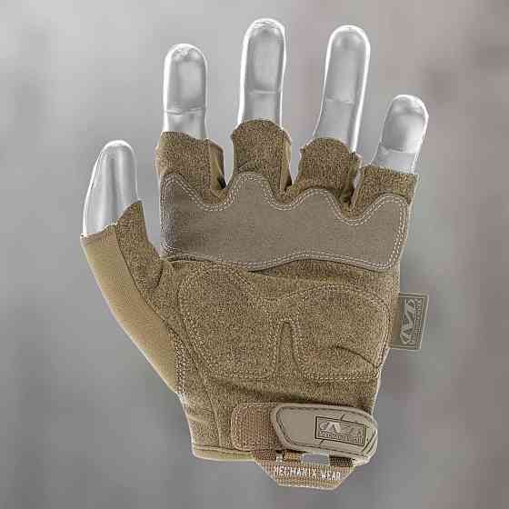 Военные штурмовые перчатки без пальцев Mechanix M-Pact Fingerless Песочный, XL Киев