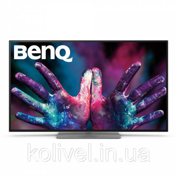 TFT 31.5" BenQ PD3220U, 4K, IPS, HDMI, DP, Pivot, HAS, колонки, темно-сірий (9H.LH7LA.TBE) Київ - фото 2