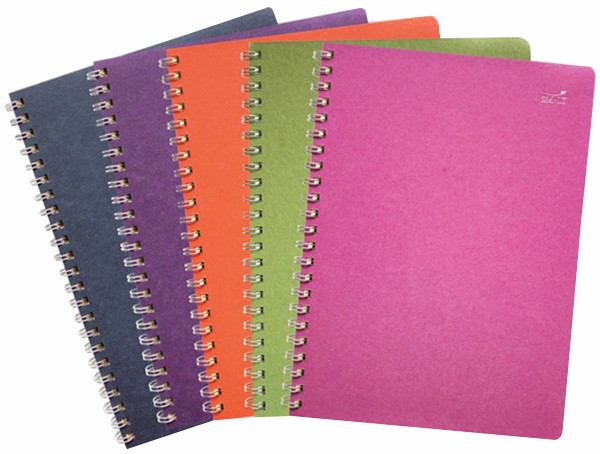 Кольоровий блокнот А5 80г/м2 75л 5 кольорових секторів колір в асортименті SMLT Київ - фото 1