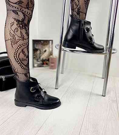 Mioli Жіночі черевики MIOLI чорні натуральна шкіра висота 12см розмір 38 (3149) Коломия