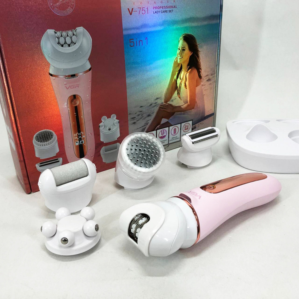 Эпиляторы для всех зон VGR, Пемза для шелушения пяток Эпилятор удаления незаметных волос IB-23 Львов - изображение 9