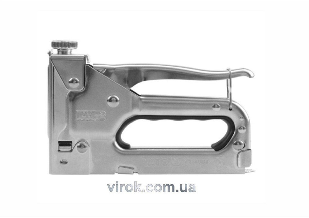 Степлер з регулятором сили YATO : для скоб b=11,3 мм, h= 4-14 мм, t= 0,7 мм [12/24] Одесса - изображение 1