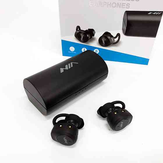 Арматурные беспроводные bluetooth наушники Bluetooth NIA NB710, Наушники с микрофоном BX-38 Львов