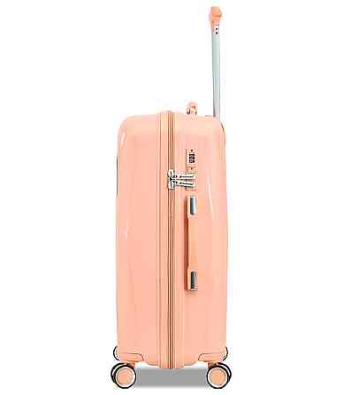 Чемодан полипропиленовый MADISSON 51103 средний 67 см коралловый Киев