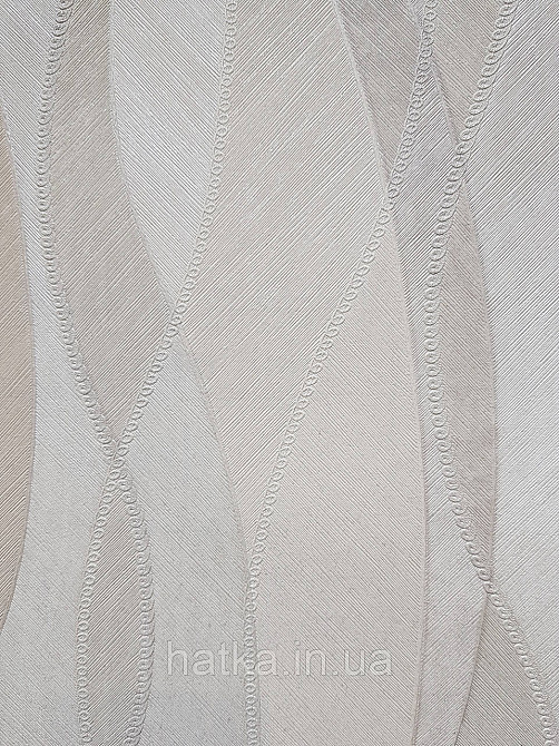 Шпалери вінілові на флізеліні гарячого тиснення DU&KA 1.06х10 вензель основа під штукатурку сірі коричневі Київ - фото 1