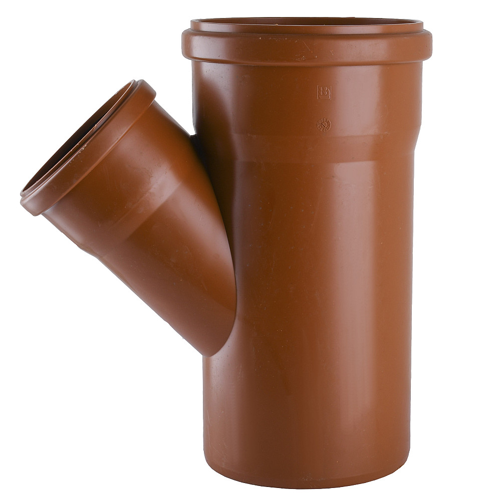 Трійник VSplast 160х110х45° зовнішній Тернополь - изображение 1