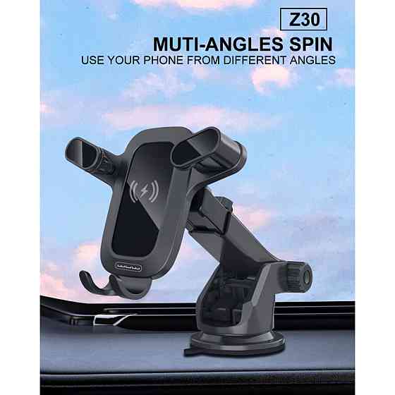 Автотримач для телефону WUW-Z30 black (6972573336265) Київ
