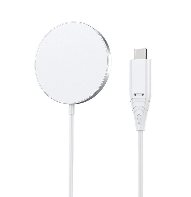 Бездротовий зарядний пристрій Choetech T518-F 15 W + підставка-тримач ( Білий ) Харьков - изображение 2