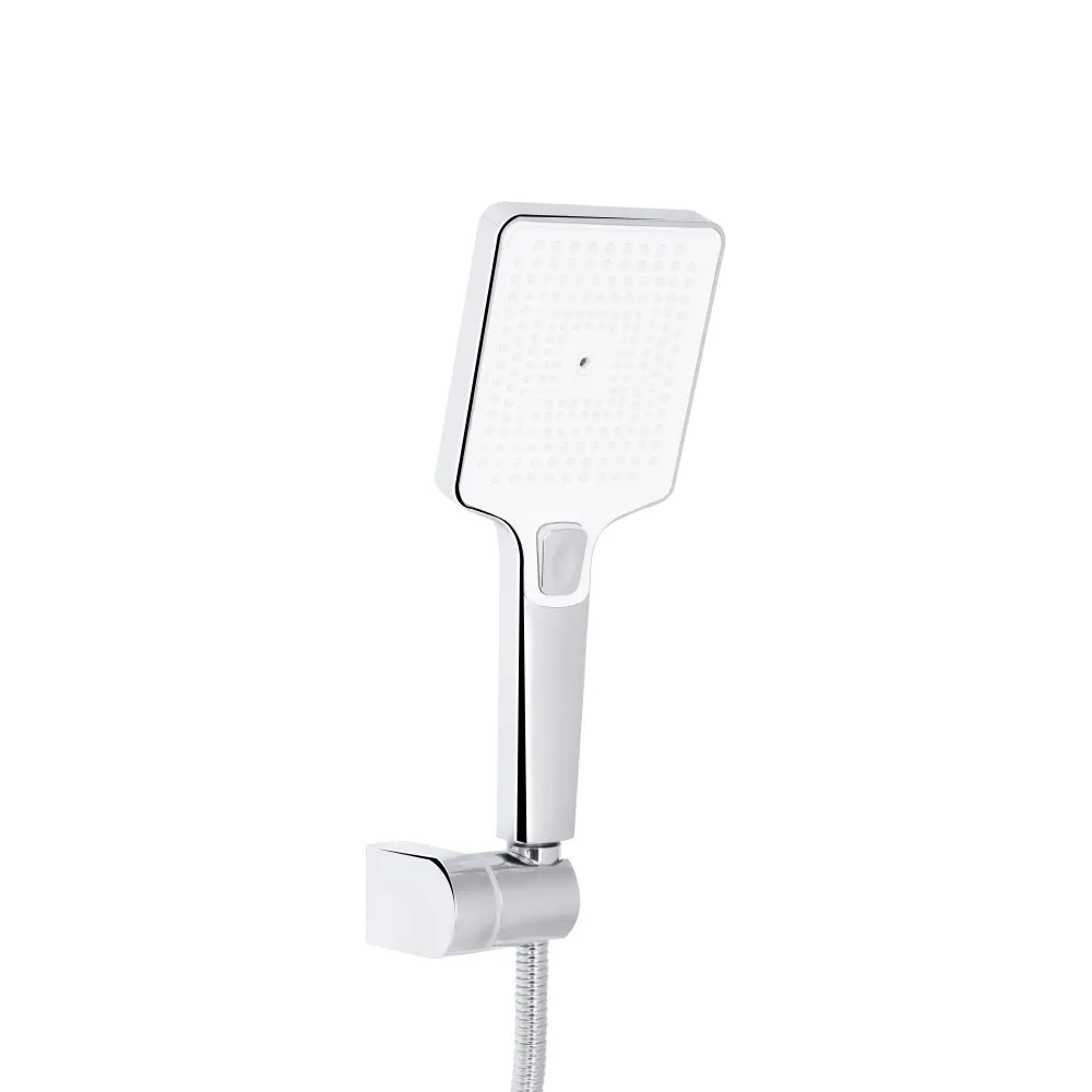Змішувач для ванни Qtap Presto з душовим гарнітуром QTPRE259CRW45579 хром/білий Київ - фото 4