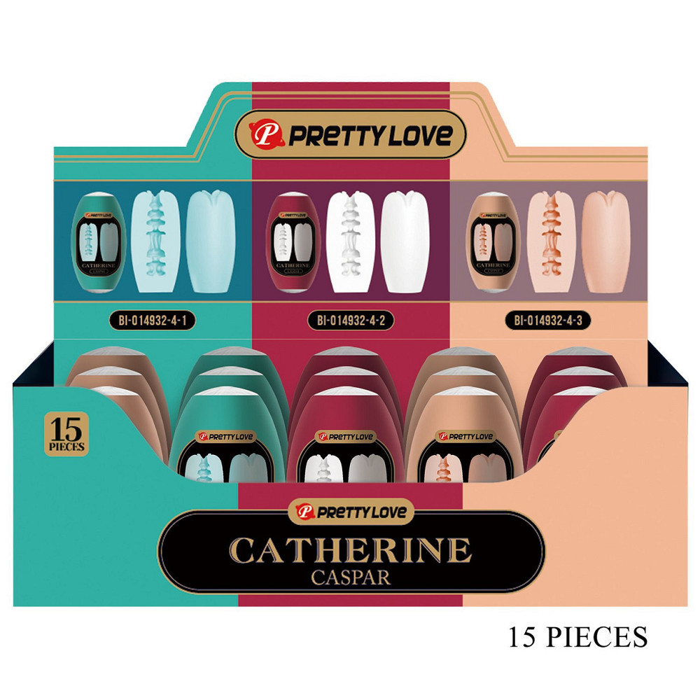 Набор из 15 шт мастурбаторов Pretty Love - Catherine Caspar, BI-014832-4H Sex Aura Киев - изображение 1