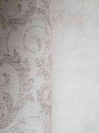 Обои флизелиновые эко Decoprint Essentials EE22561 под старину вензель завиток с потертостью розовые Киев