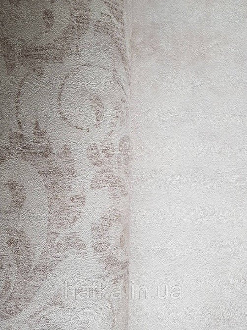 Шпалери флізелінові еко Decoprint Essentials EE22561 під старовину вензель завиток з потертістю рожеві Київ - фото 2