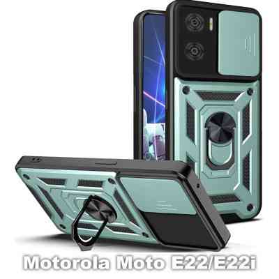 Чехол для мобильного телефона BeCover Military Motorola Moto E22/E22i Dark Green (709979) Винница