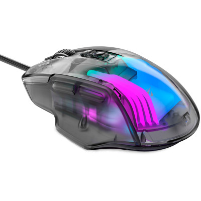 Мишка Havit HV-MS1011SE USB Transparent Black (6950676270280) Вінниця - фото 5