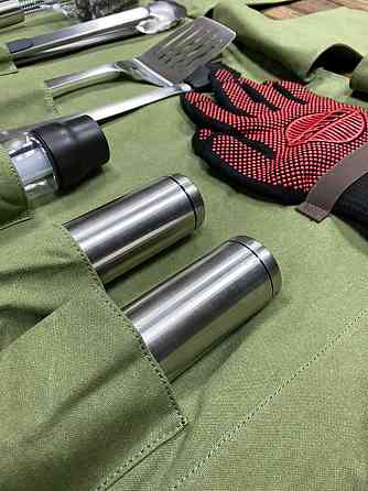 Скрутка органайзер для барбекю інструментів зелена GRILLI 88801 Код: 009370 Рівне