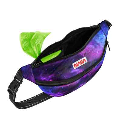 Поясная сумка-бананка для собак WAUDOG Family "NASA21" 33х17х10 см (363-0148) Винница