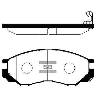 Тормозные колодки HI-Q SP2011 Винница