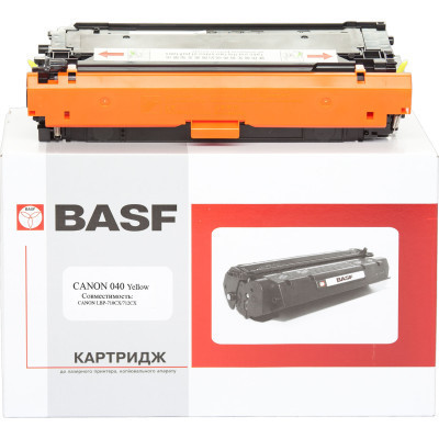 Картридж BASF Canon 040Y 0454C001 Yellow (KT-040Y) Вінниця - фото 1