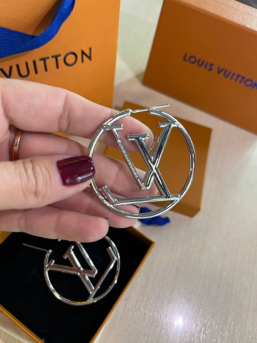 Брендові сережки  Луі Вітон/ Louis Vuitton Одеса - фото 1