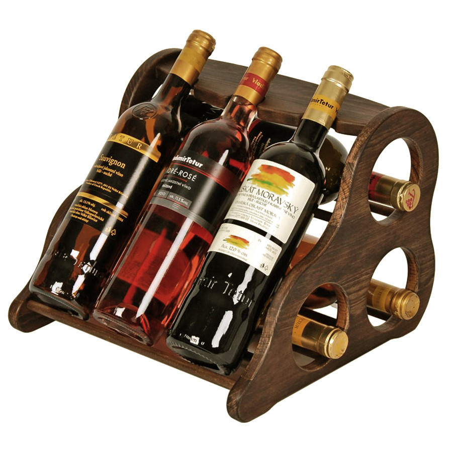 Настільна винна полиця "Арлітон" капучино Миколаїв - фото 1