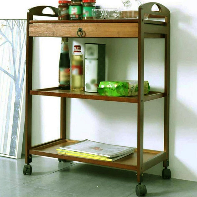 Сервірувальний столик "Рандерс" латте Миколаїв - фото 1