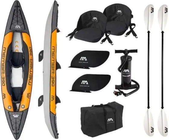 Каяк надувной Aqua-Marina Memba Sports ME-390, 2х-месный длина 390 см Дніпро