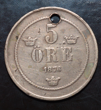 Швеція 5 ері 1876 р Полтава